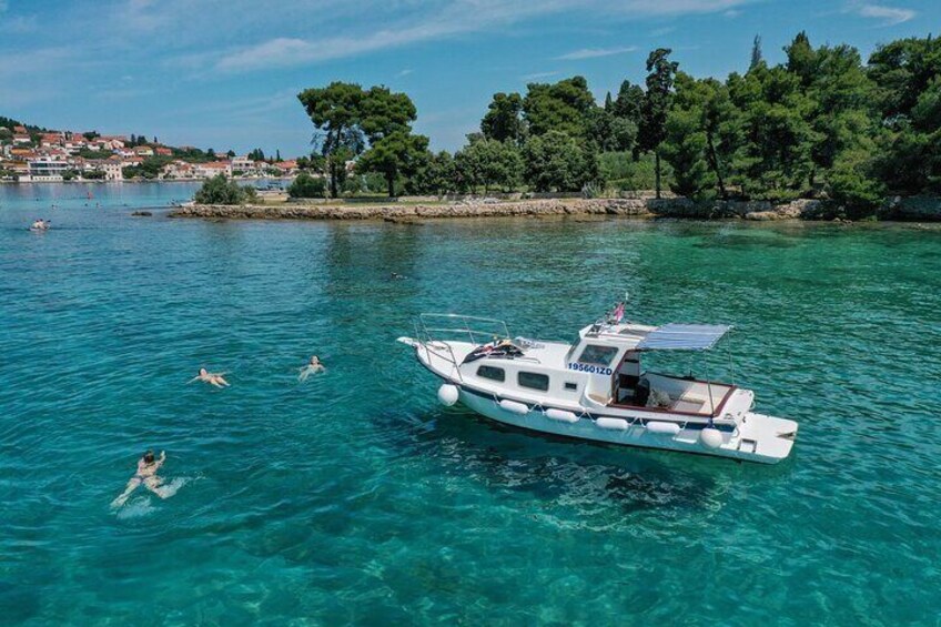 Zadar Archipelago Half-day Island-Hopping Private Boat Tour