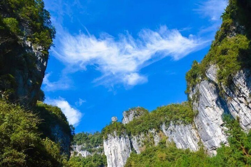 1-Day Private Tour: Wulong Tiankeng Three Bridges and Fairy Mountain