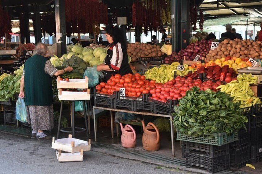 The open market in Bitola