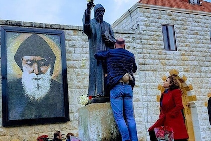 Full-Day Private Tour to Jeita Grotto, Harissa and Saint Charbel