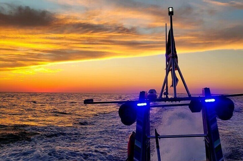 Hydrojet Sunset over the Gulf of Mexico Tour in Destin