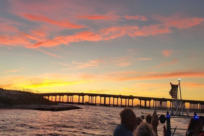 Sunset over the Gulf of Mexico Tour in Destin