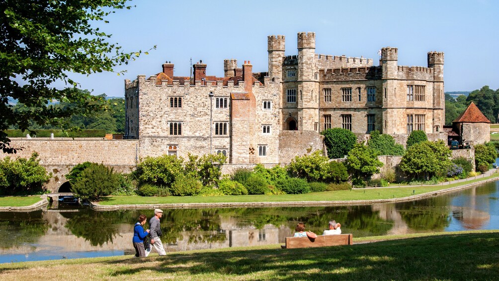 Leeds castle in England 