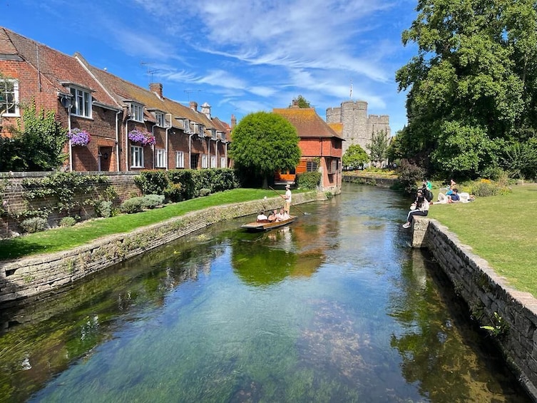 Small Group Leeds Castle, Canterbury, Dover & Greenwich with River Cruise