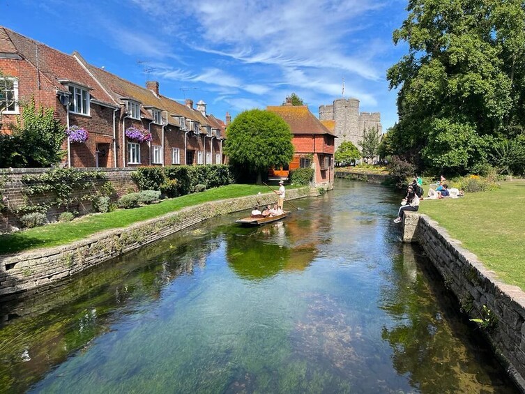 Small Group Leeds Castle, Canterbury, Dover & Greenwich with River Cruise