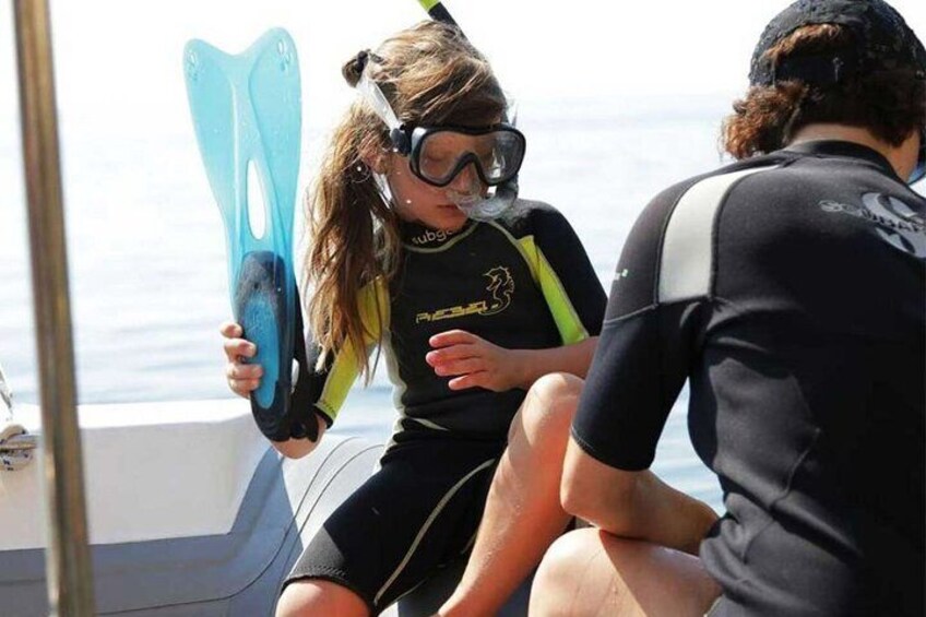 Relaxing snorkeling tour at the Isola Bella Marine Park Taormina
