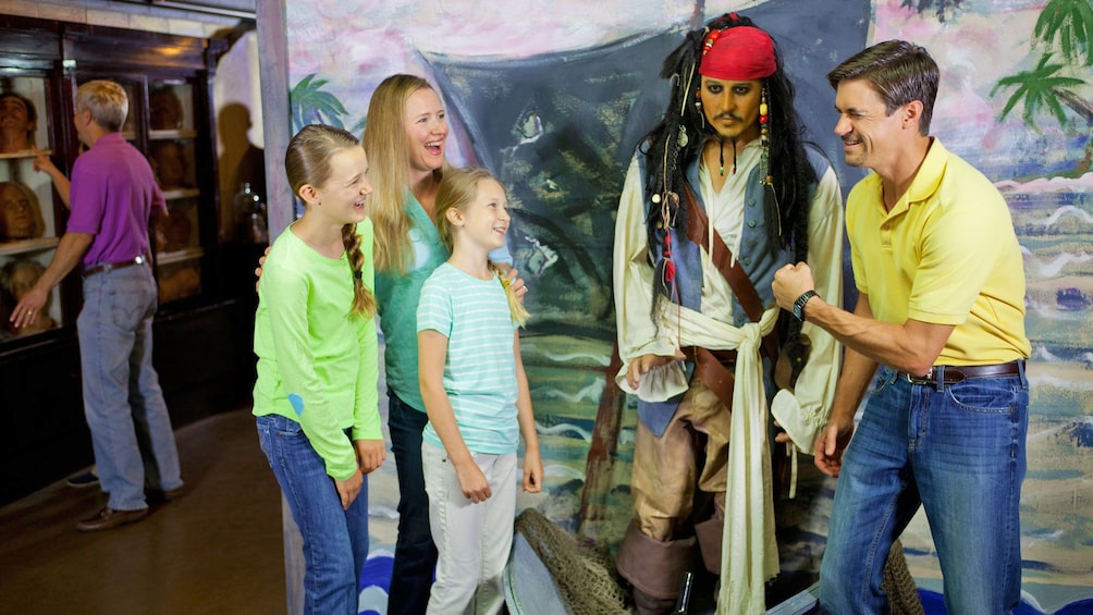 Jack Sparrow at the Potter's Wax Museum in St. Augustine
