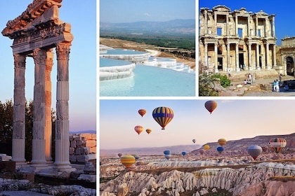 6 Days Turkey Tour Cappadocia, Ephesus, Pamukkale, Gallipoli, Troy Tour