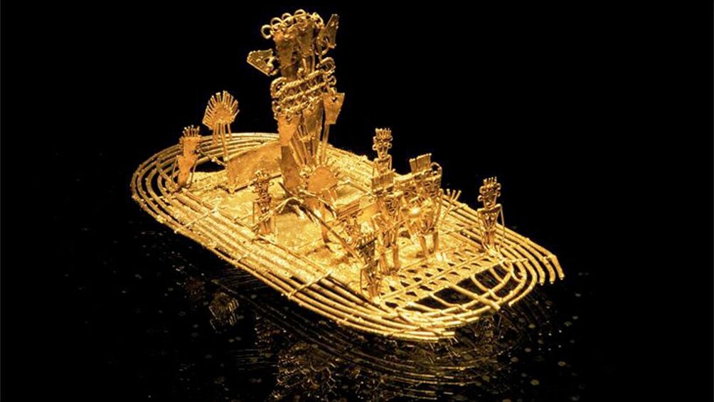 Musica raft Gold Museum in Colombia