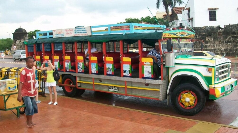 Hop onboard this party bus to paint the town red on this nightlife tour through Cartagena