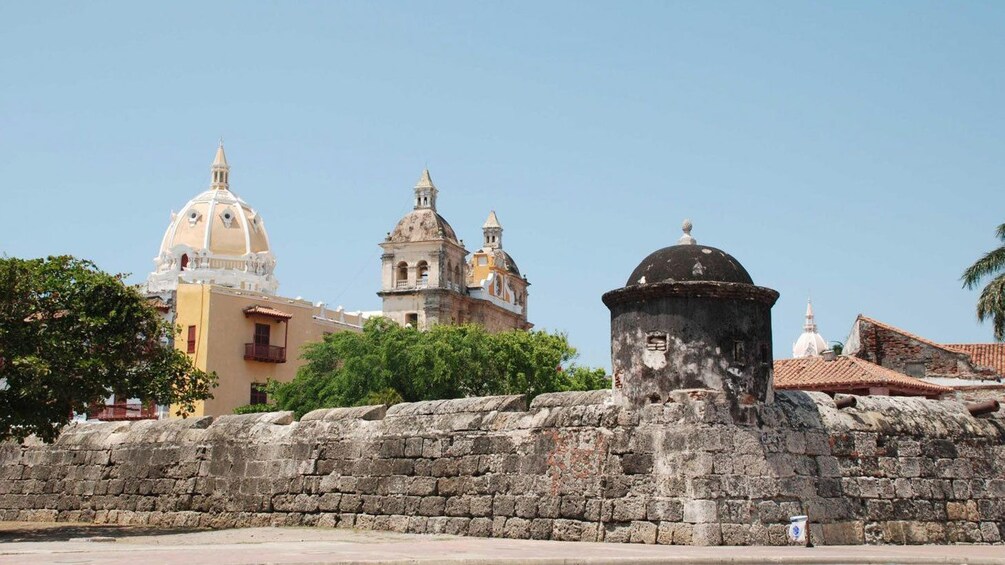 Fortress wall of Castillo San Felipe de Barajas