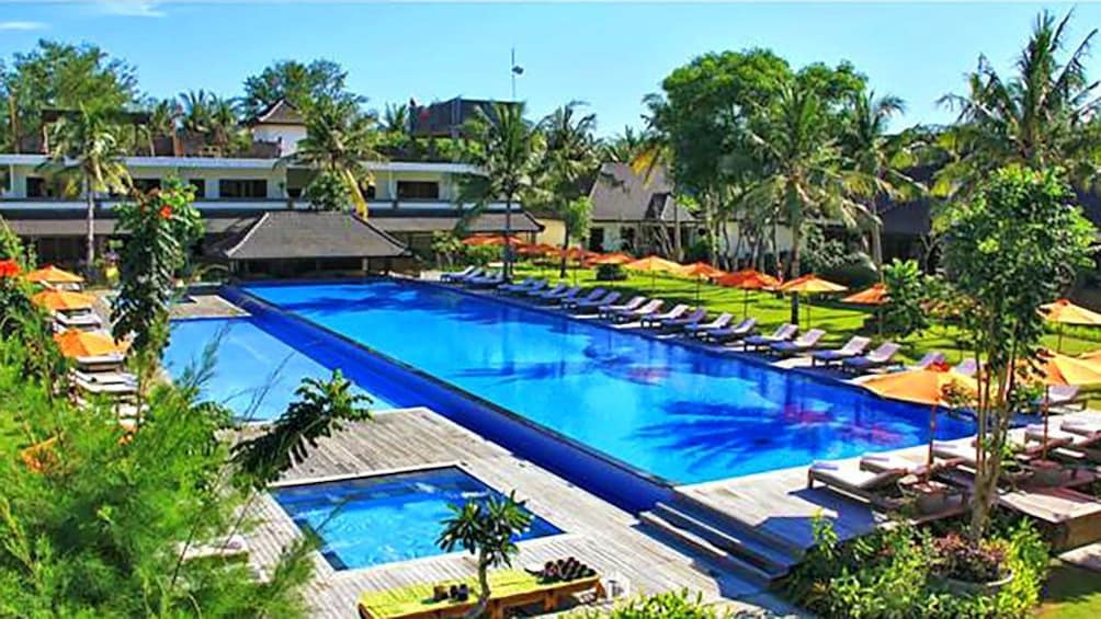 resort pool in Bali