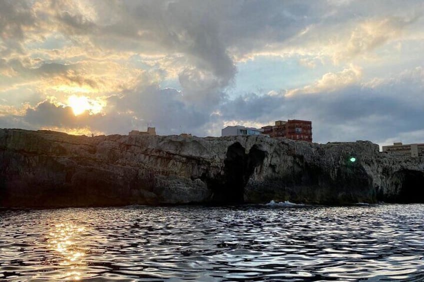 Ortigia excursion + sea caves + south coast and gulf of Syracuse 2h