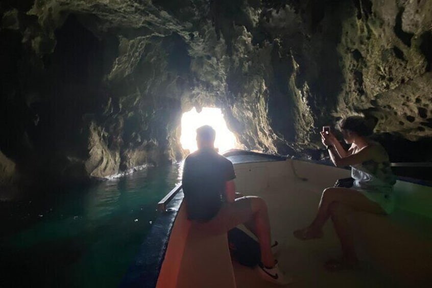 Ortigia excursion + sea caves + south coast and gulf of Syracuse 2h