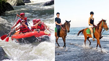 Full-Day Horseback Ride & Whitewater Rafting