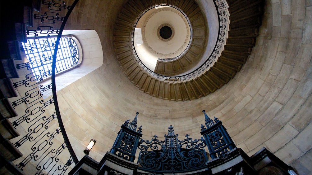 St Paul's Cathedral spiral staircase in London