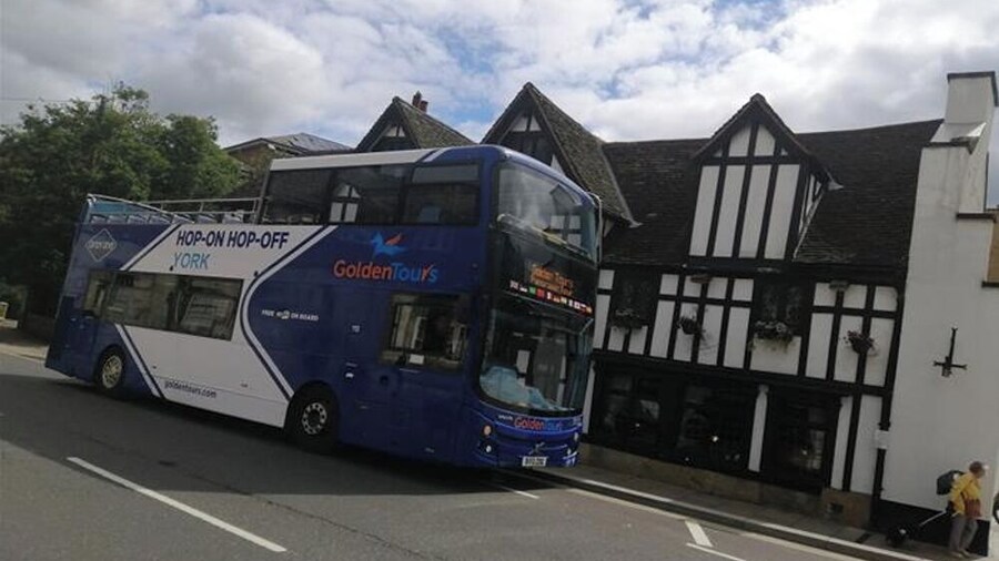 Day Trip to York via Train with Hop-On Hop-Off Bus Tour