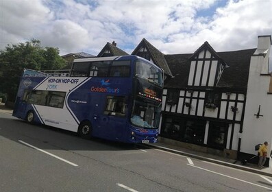 Tagesausflug nach York per Zug mit Hop-on-Hop-off-Bustour