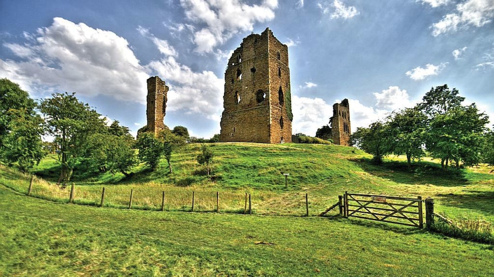 Ruins in a field in York