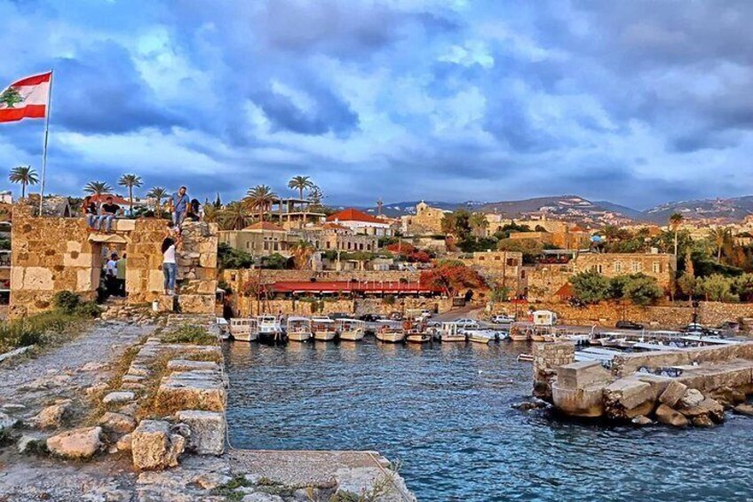 Byblos harbour