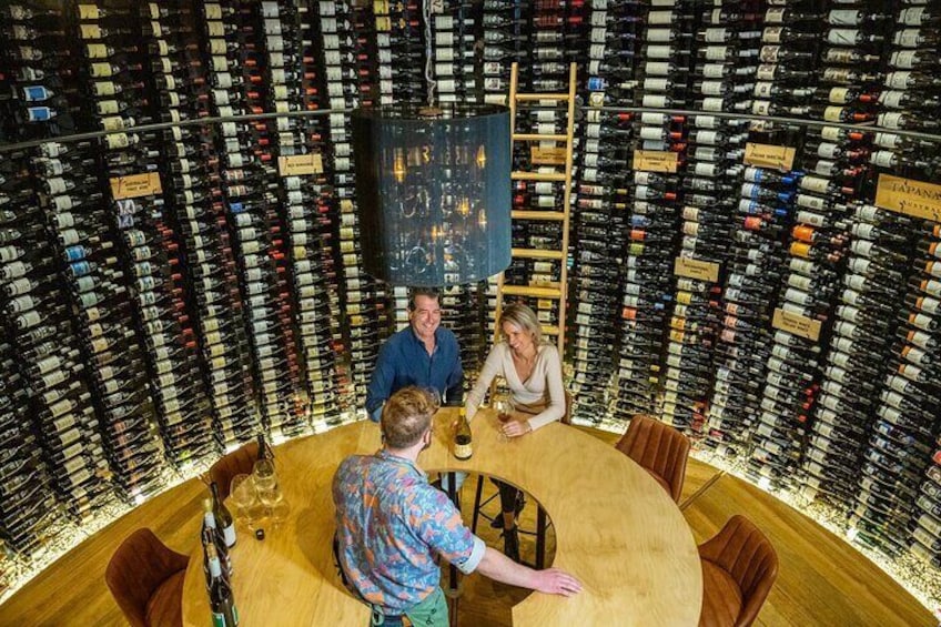 Exploring a unique wine cellar