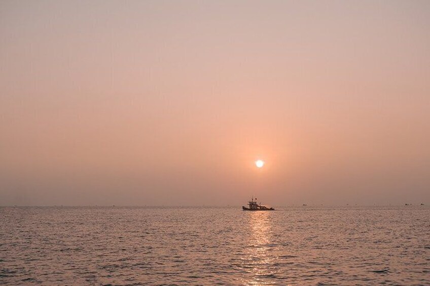 Romantic Sunset Cruise by Catamaran Speedboat