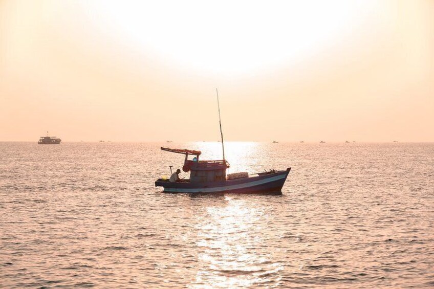 Romantic Sunset Cruise by Catamaran Speedboat