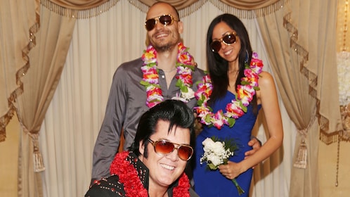 Elvis Hawaiian Themed Wedding or Vow Renewal at Graceland Chapel