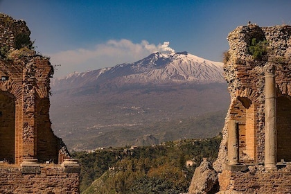 ETNA and Taormina departing from Cefalù, Private Tour