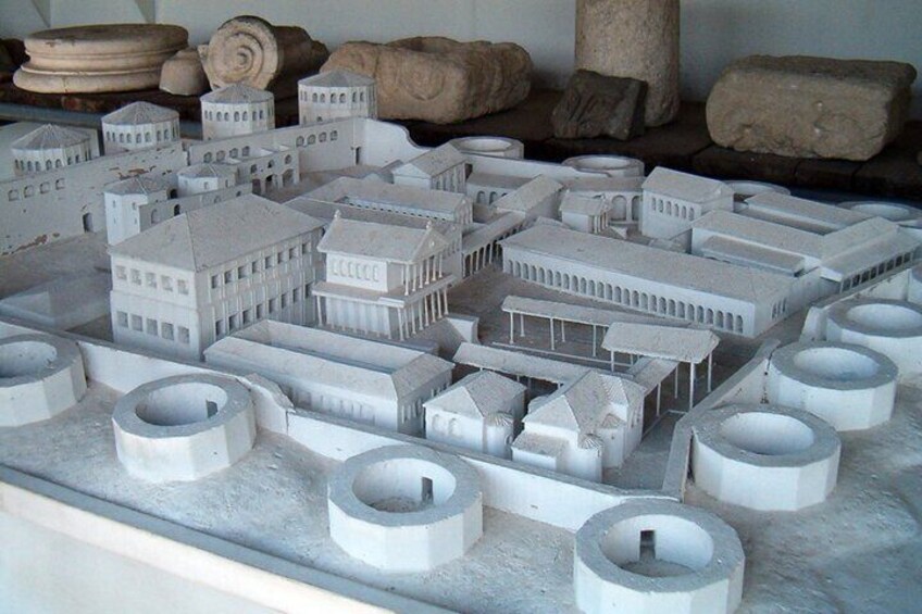 Model of the palace