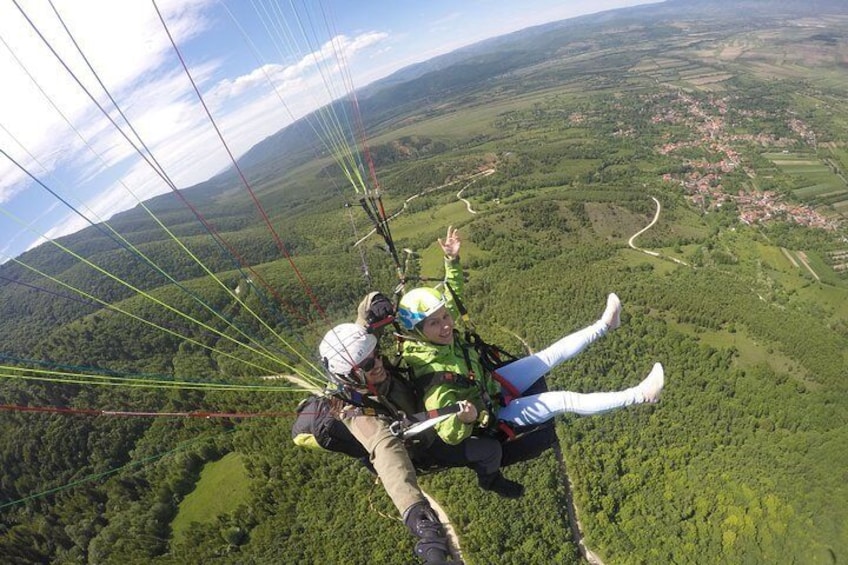 Tandem Paragliding Brasov 