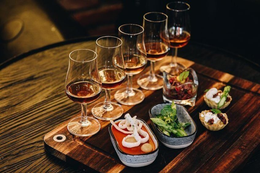 Premium Rum Tasting and Food Pairing in Gdańsk