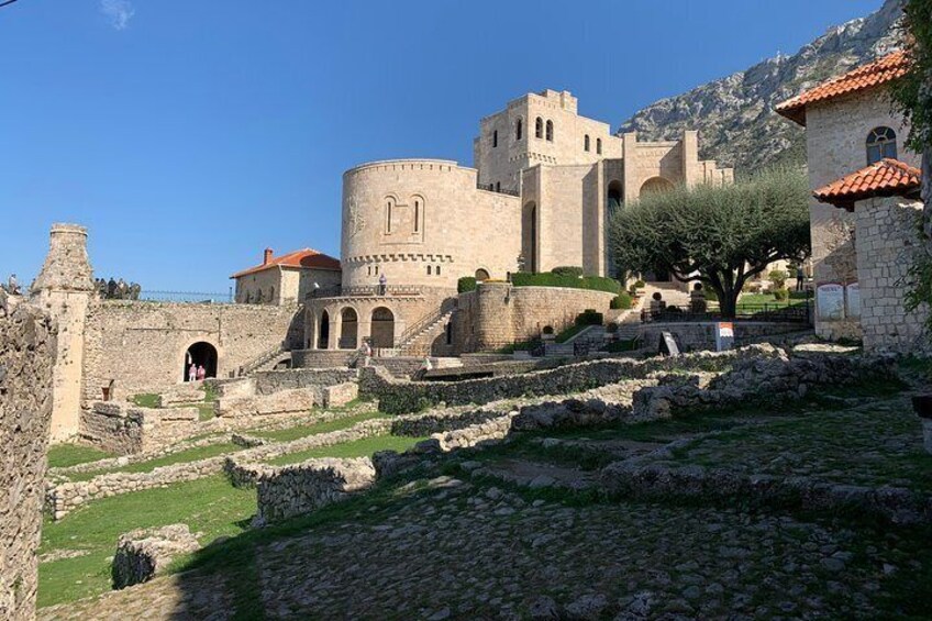 Kruja castle and museum