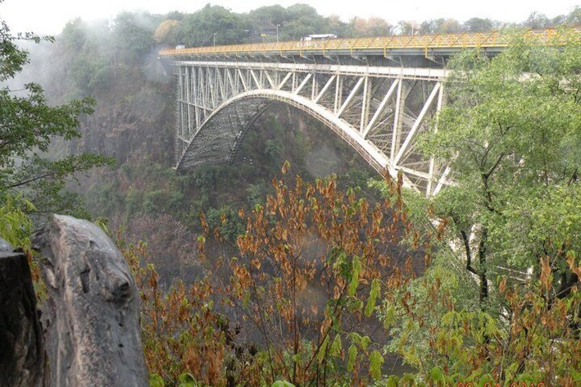 Bungee Jumping at The Victoria Falls Bridge