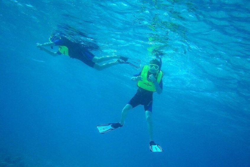 Snorkeling Key Largo.