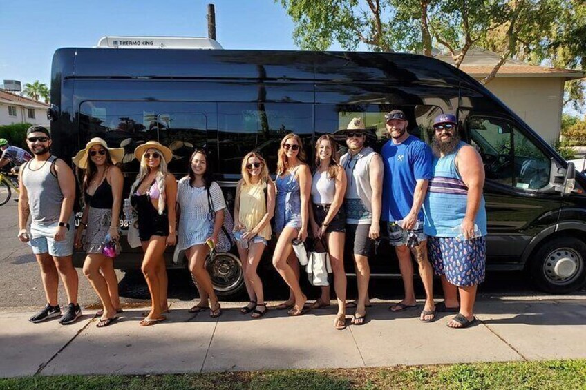 Private Arizona Salt River Tubing Shuttle