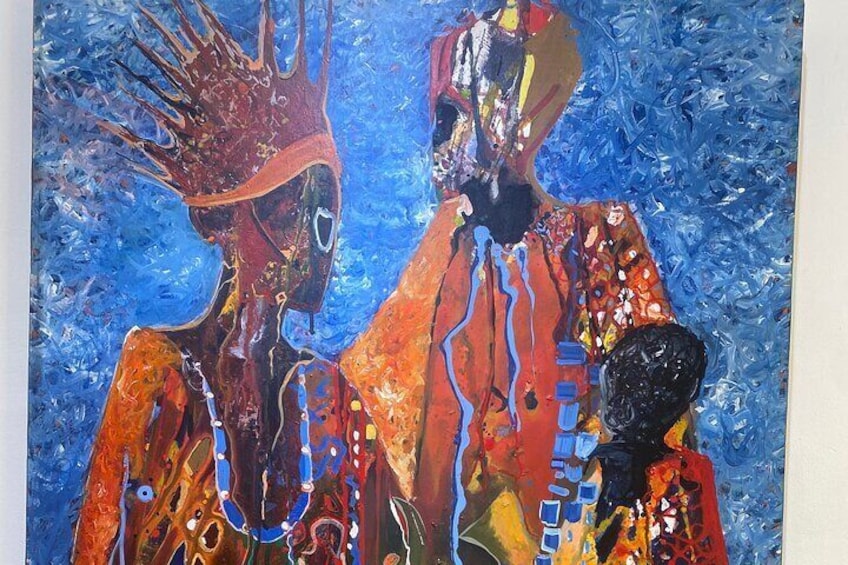 Dakar Art galleries and Graffitis