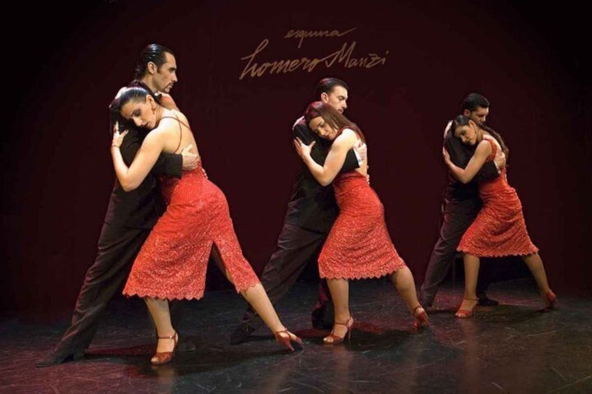 Esquina Homero Manzi Tango Show Ticket Including Optional Dinner in Buenos Aires
