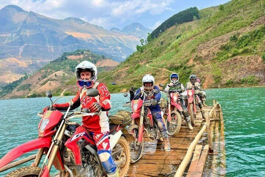 High Quality Motorcycle Dirt Bike 3 Days Tour + Private Room 