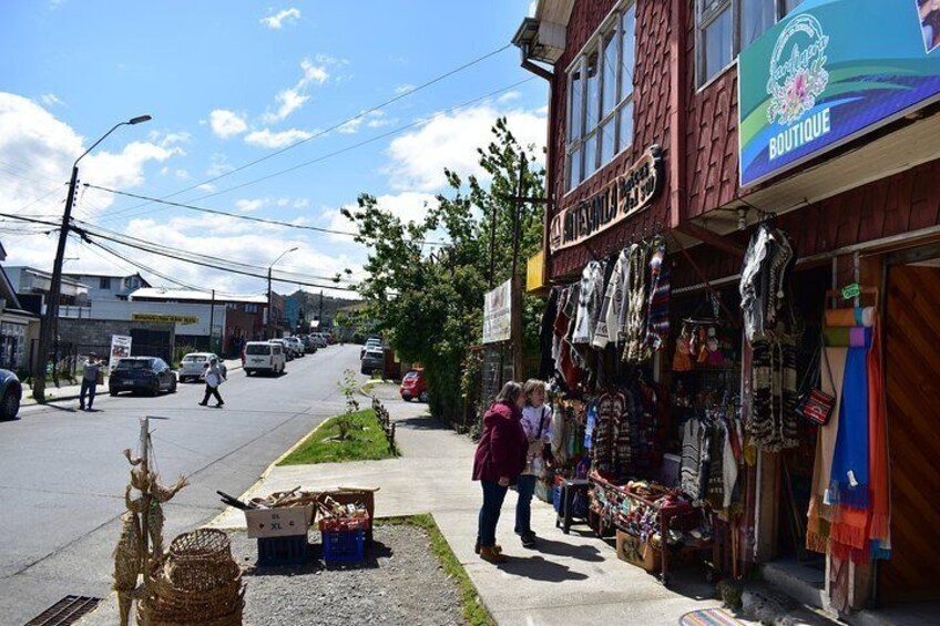 Market in Dalcahue, only with local producers from Chiloé