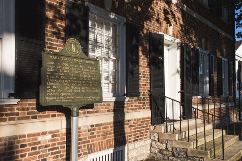 Mary Todd Lincoln House Self Guided Tour Ticket