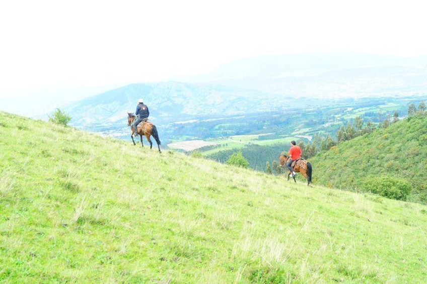 Roses & Horses Ride PRIVATE Day Trip from Quito