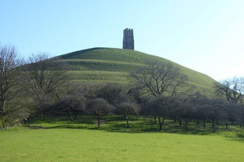 One of the most famous landmarks in the region - Glastonbury Tor