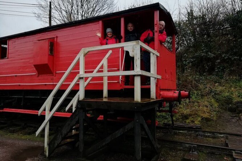 Show item 1 of 6. Wirksworth Walk with Trains, Quarries and Summer Flowers; history and nature