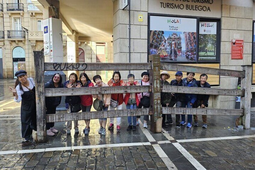 Walking tour of Pamplona