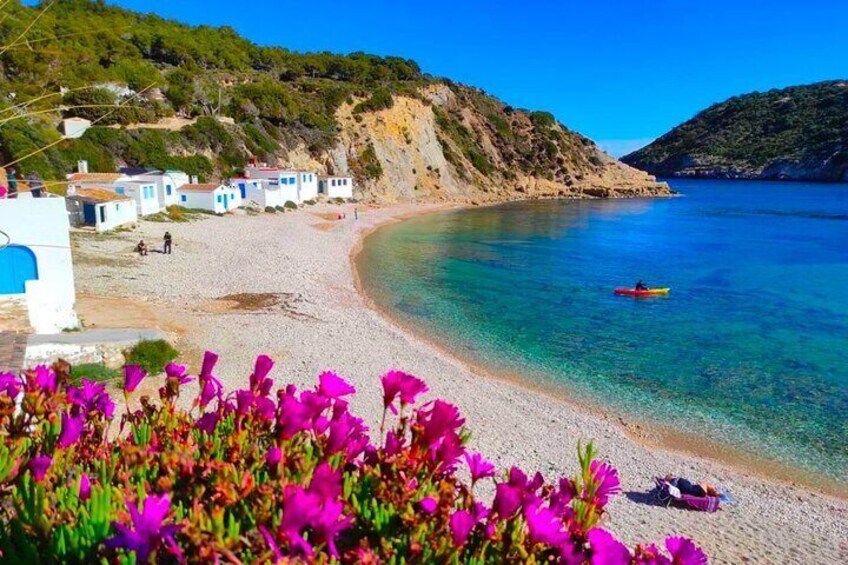 *NEW* Cave & Snorkel Kayak Excursion Cala Portixol