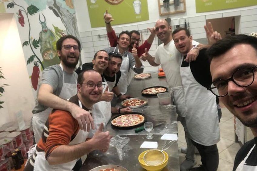 Italian Pizza Cooking Class with Chef Francesco in Padova