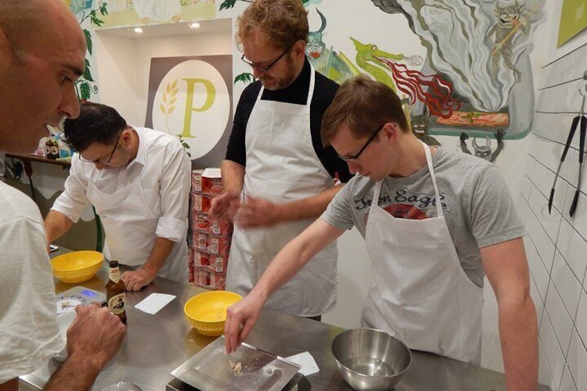 Italian Pizza Cooking Class with Chef Francesco in Padova