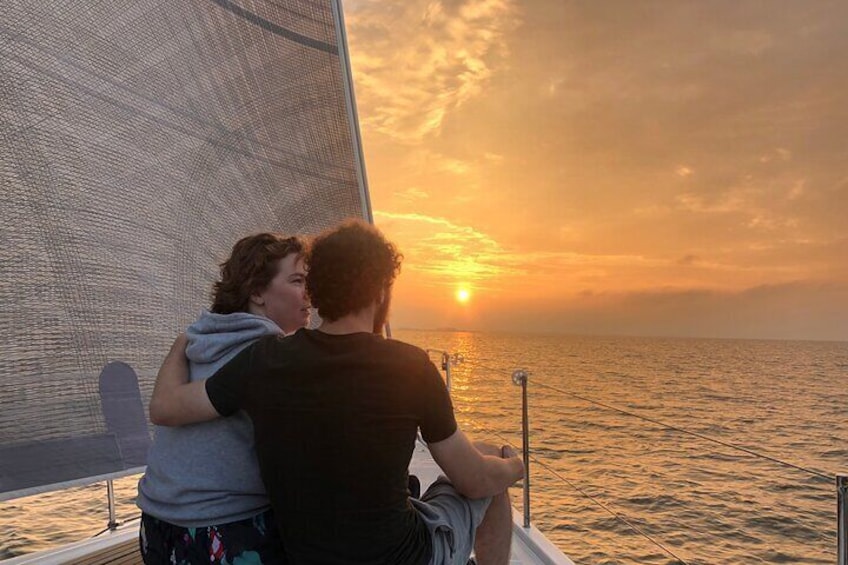 Evening sailing in Zeeland - Sunset Sailing
