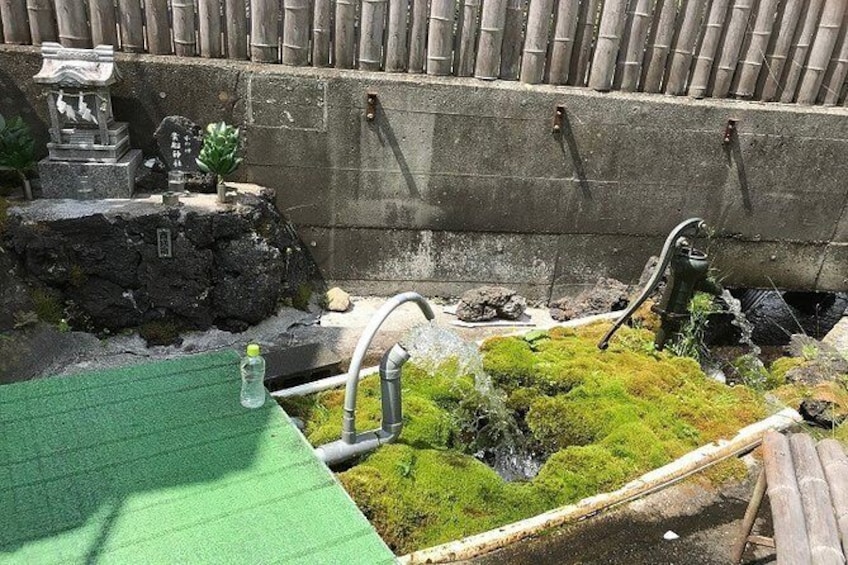 Show item 4 of 8. Snows on the top of Mt. Fuji spring out after 20-30 years of sub-ground travel